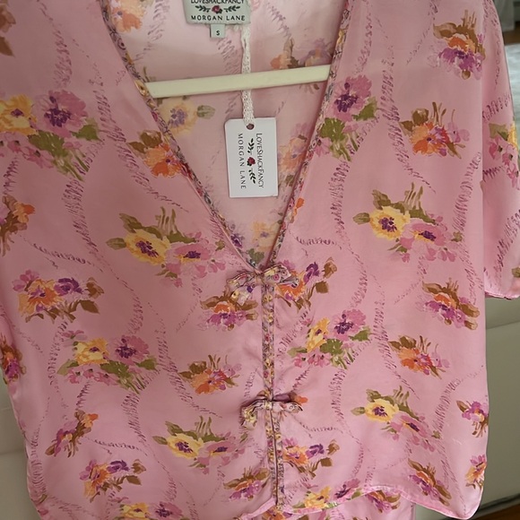 LoveShackFancy Joanie Margo Pajama Set size S - Picture 9 of 9